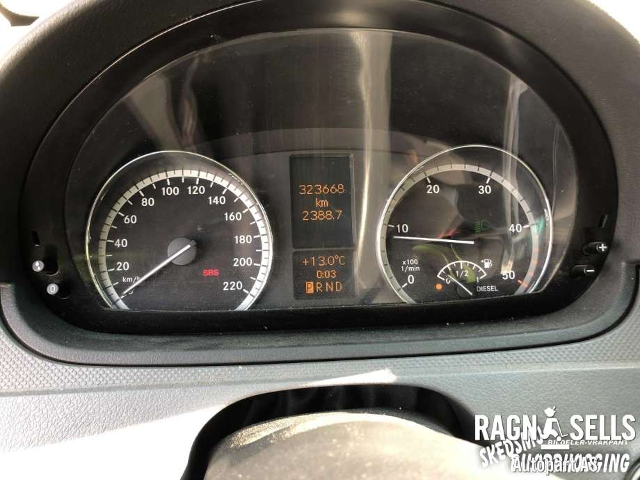 Mercedes Vito/Viano 2004-2010 (Fase 1) (W639) (W639), Motorkode: 646.980, Girkassekode: 722682