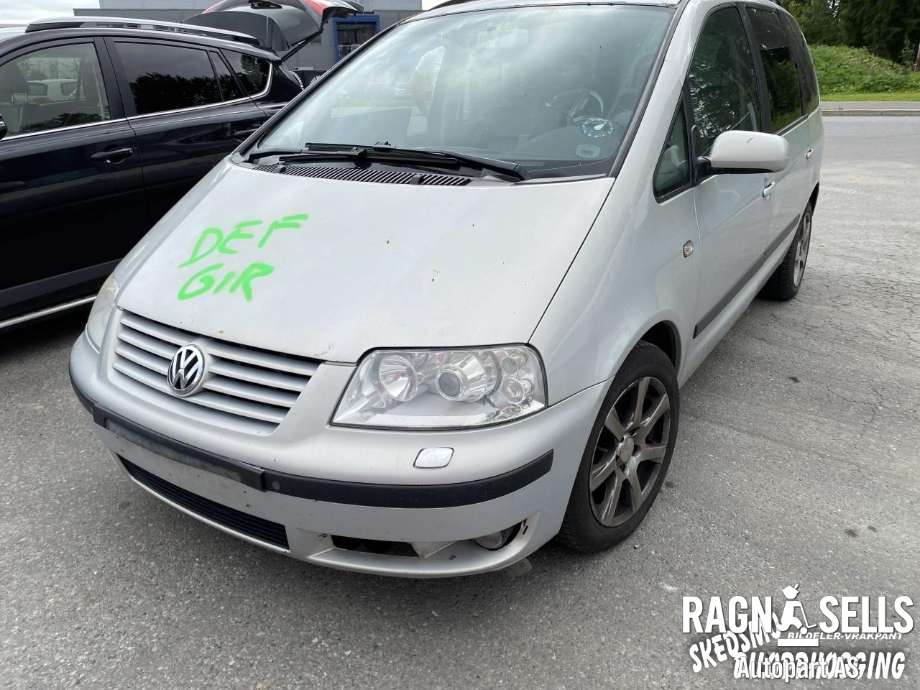 VW Sharan 2000-2010 (Type I, Fase 2) , Motorkode: AUY, Girkassekode: