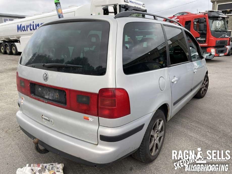 VW Sharan 2000-2010 (Type I, Fase 2) , Motorkode: AUY, Girkassekode: