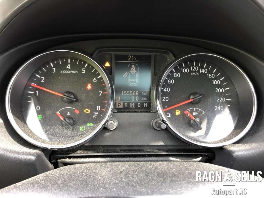 Nissan Qashqai 2010-2014 (Type I, Fase 2) , Motorkode: MR20, Girkassekode: 310201XT2D