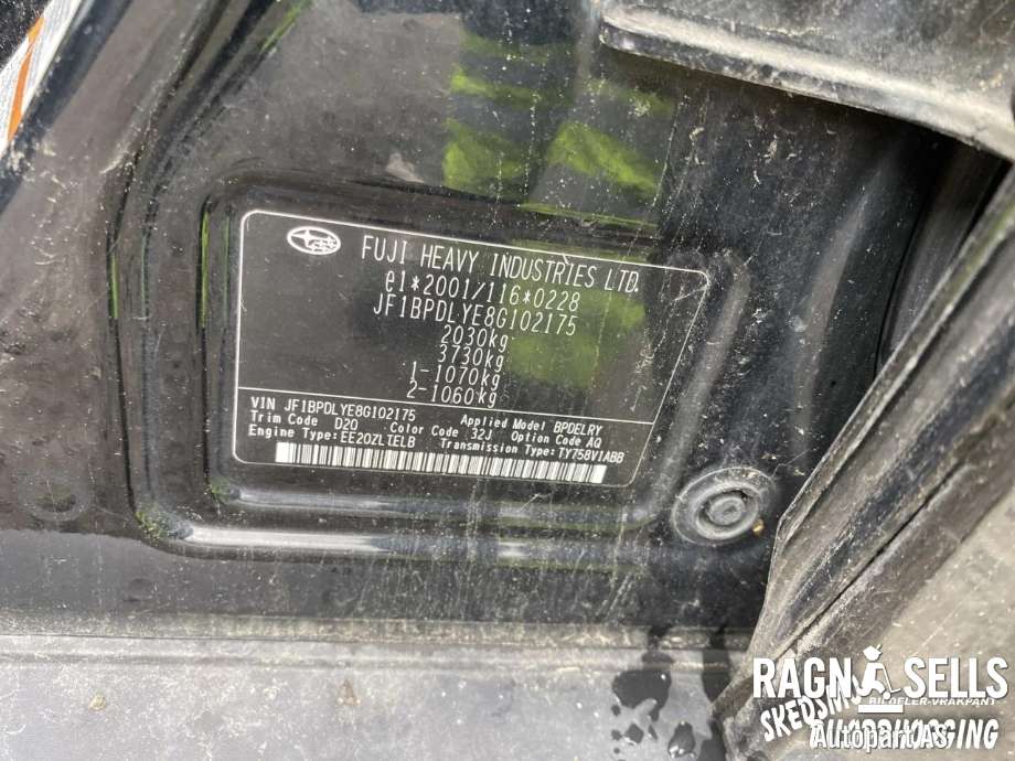 Subaru Outback 2007-2009 (Type III, Fase 2) , Motorkode: EE20, Girkassekode: