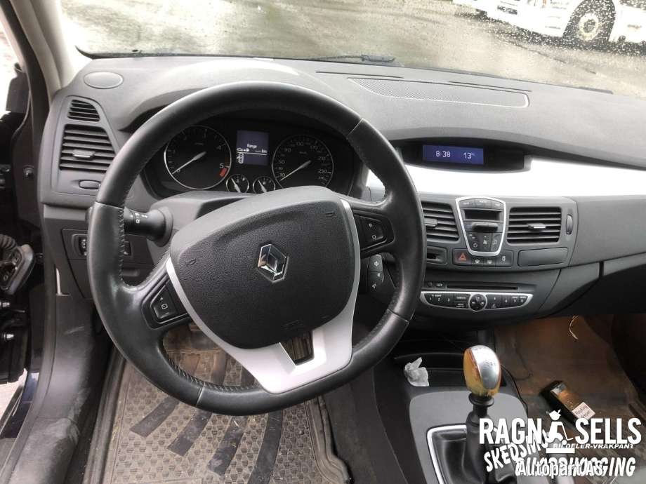 Renault Laguna 2008-2010 (Type III, Fase 1) , Motorkode: K9K 37, Girkassekode: S017148