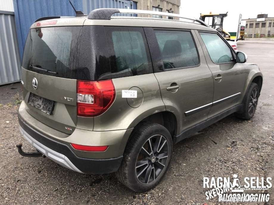 Škoda Yeti 2014-2017 (Fase 2) , Motorkode: CFH, Girkassekode: PQT