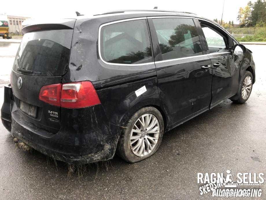 VW Sharan 2010-->> (Type II) , Motorkode: CFGB, Girkassekode: NJR