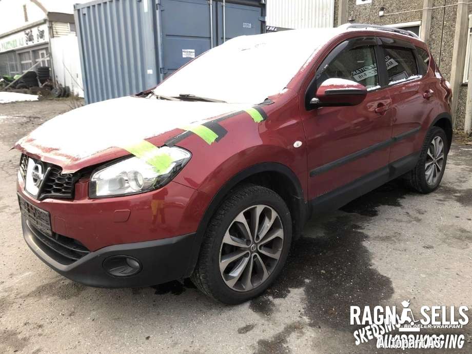 Nissan Qashqai 2010-2014 (Type I, Fase 2) , Motorkode: MR20, Girkassekode: 310201XT2D