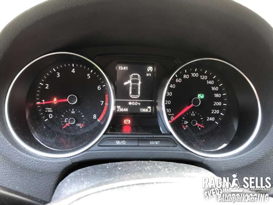 VW Polo 2014-2017 (Type V, Fase 2) , Motorkode: CJZ, Girkassekode: QHY
