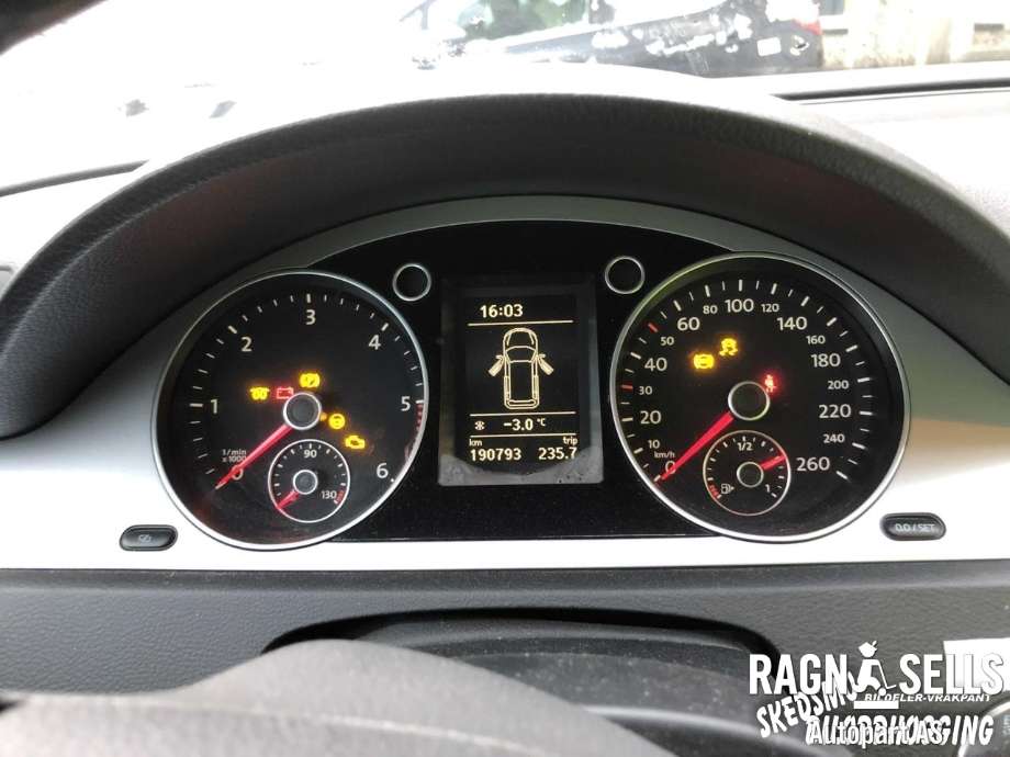 VW Passat 2005-2010 (B6) (B6), Motorkode: CAY, Girkassekode: MDM