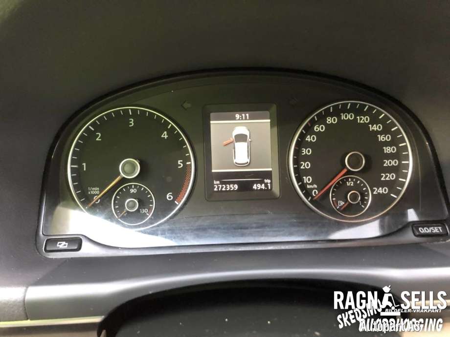 VW Touran 2010-2015 (Type I, Fase 3) , Motorkode: CFJ, Girkassekode: MSU