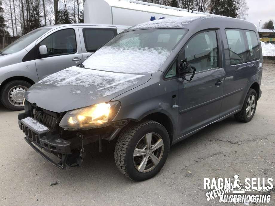 VW Caddy 2010-2015 (Type III, Fase 2) , Motorkode: CAY, Girkassekode: 