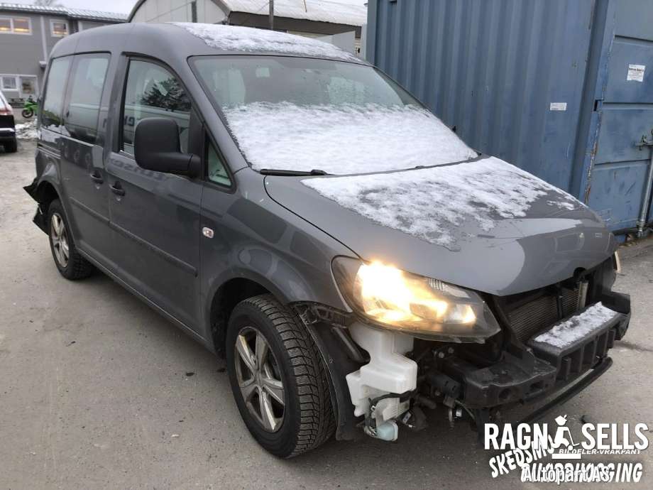 VW Caddy 2010-2015 (Type III, Fase 2) , Motorkode: CAY, Girkassekode: 