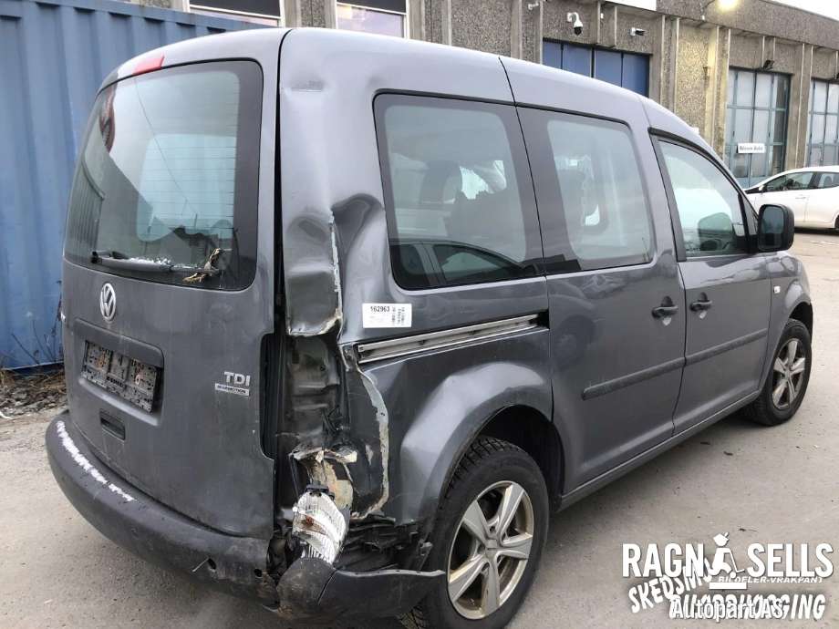VW Caddy 2010-2015 (Type III, Fase 2) , Motorkode: CAY, Girkassekode: 