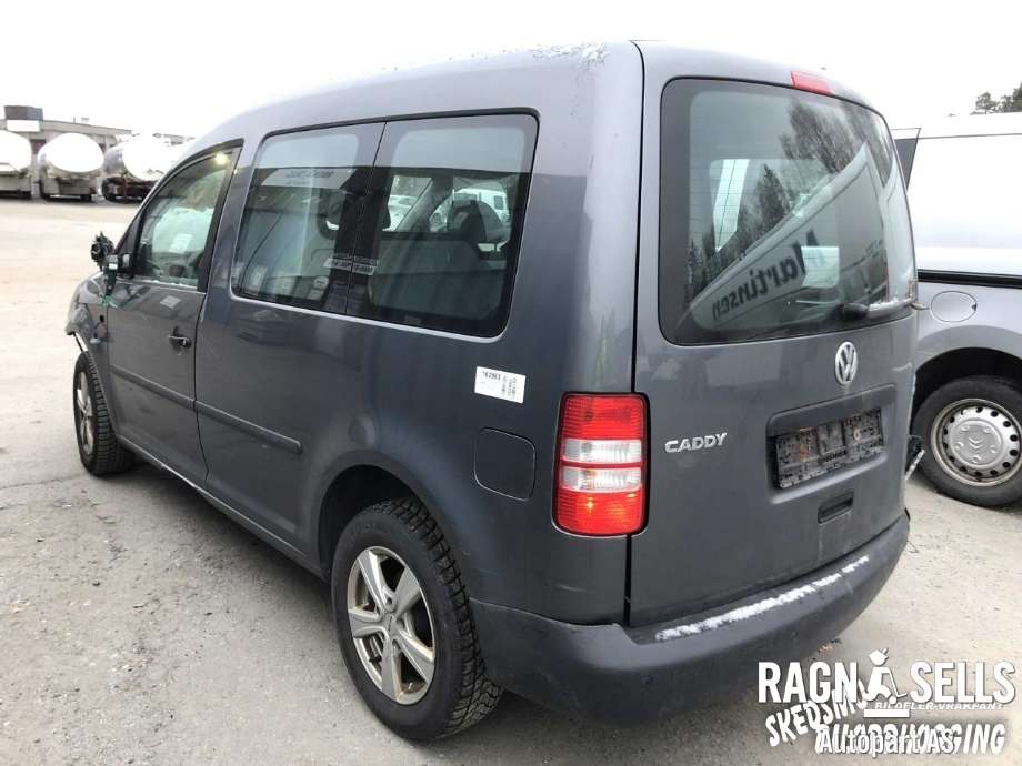 VW Caddy 2010-2015 (Type III, Fase 2) , Motorkode: CAY, Girkassekode: 
