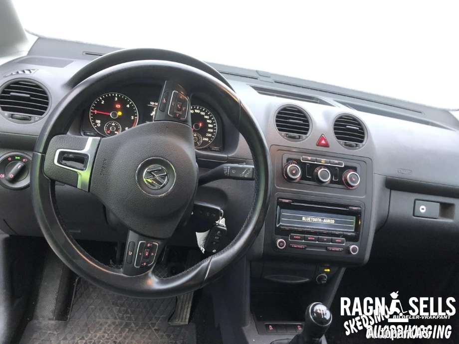 VW Caddy 2010-2015 (Type III, Fase 2) , Motorkode: CAY, Girkassekode: 
