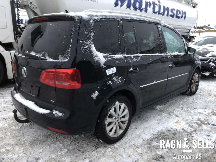 VW Touran 2010-2015 (Type I, Fase 3) , Motorkode: CAY, Girkassekode: QQW