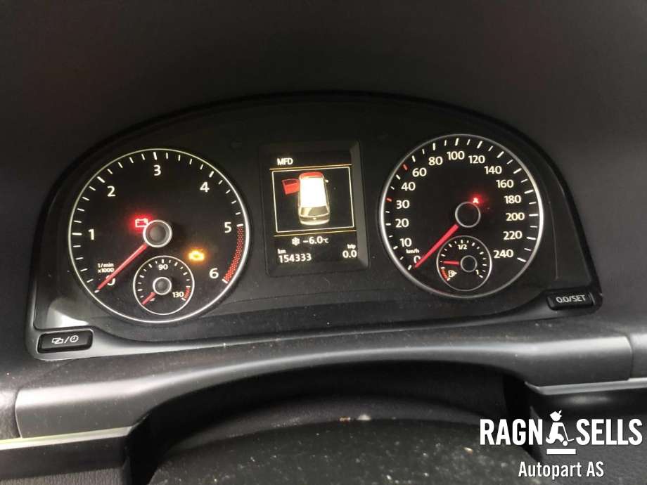 VW Touran 2010-2015 (Type I, Fase 3) , Motorkode: CAY, Girkassekode: QQW
