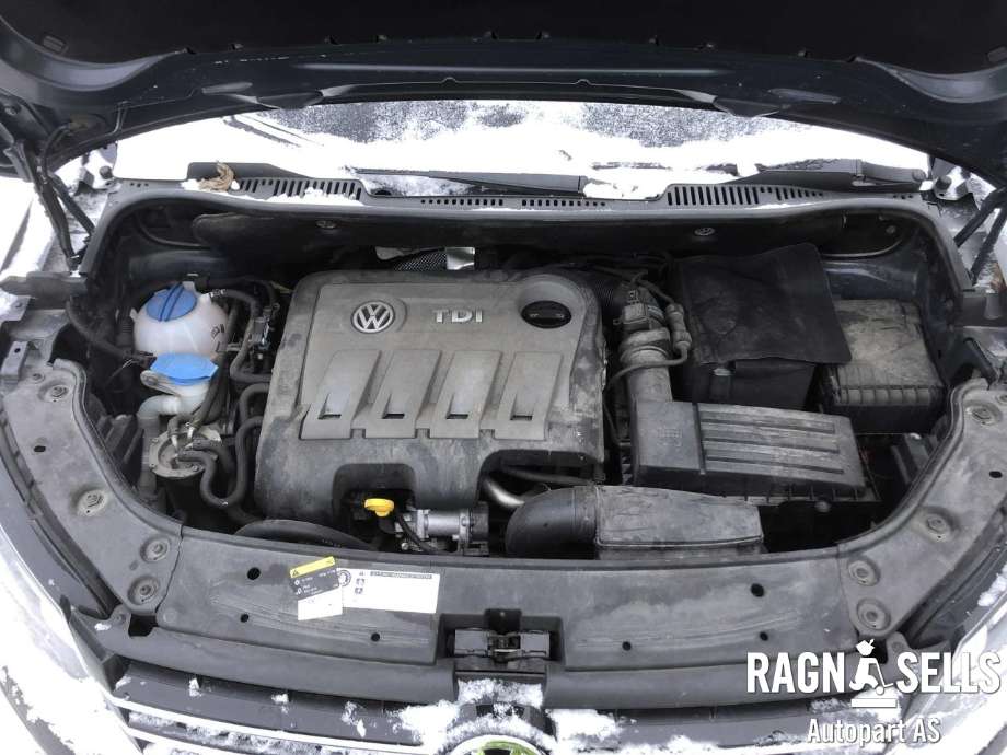 VW Touran 2010-2015 (Type I, Fase 3) , Motorkode: CAY, Girkassekode: QQW