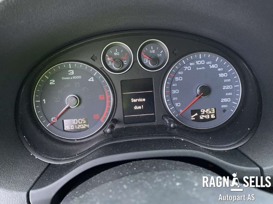 Audi A3 2009-2012 (Type II, Fase 2) , Motorkode: CAYC, Girkassekode: NQE