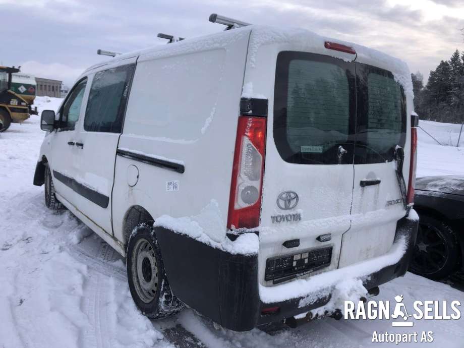 Toyota Proace 2013-2016 (Type I) , Motorkode: RH02, Girkassekode: 