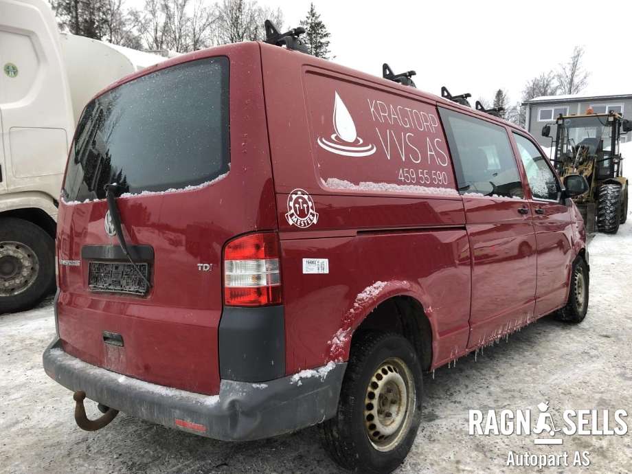 VW Transporter / Caravelle 2009-2015 (Fase 2) (T5) (T5), Motorkode: CAA, Girkassekode: KQK