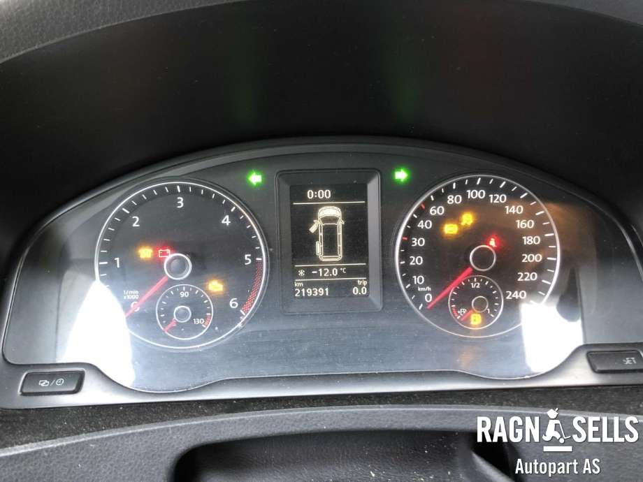 VW Transporter / Caravelle 2009-2015 (Fase 2) (T5) (T5), Motorkode: CAA, Girkassekode: KQK