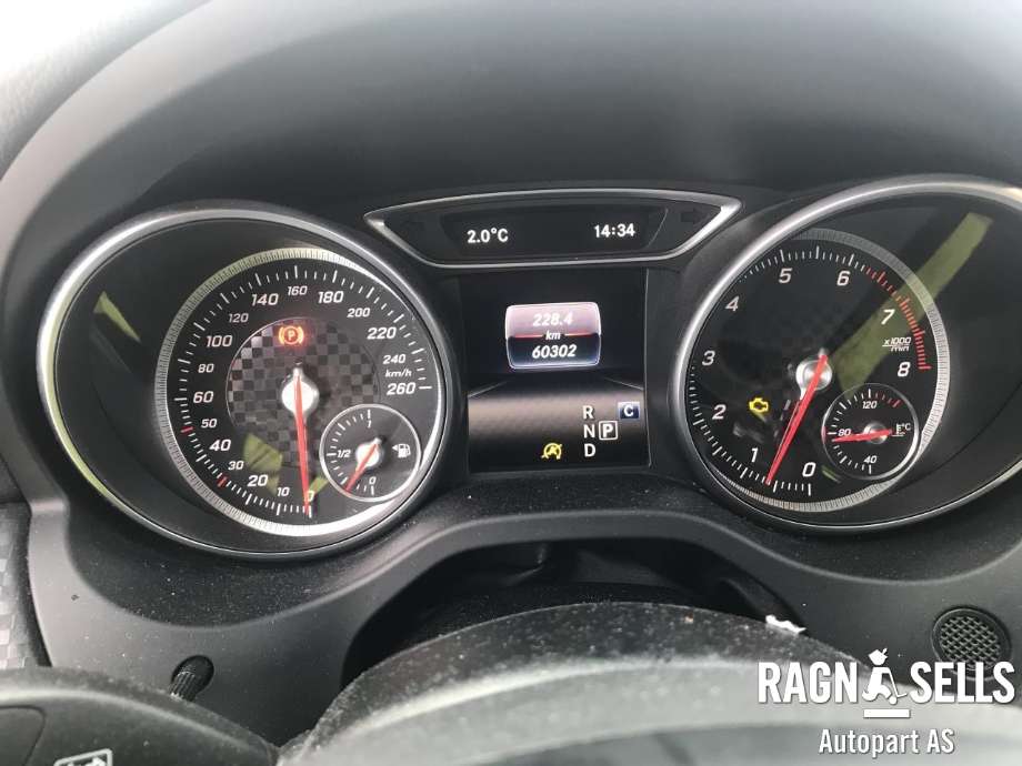 Mercedes A-Klasse 2012-2018 (W176) (W176), Motorkode: 270910, Girkassekode: 72400220664762