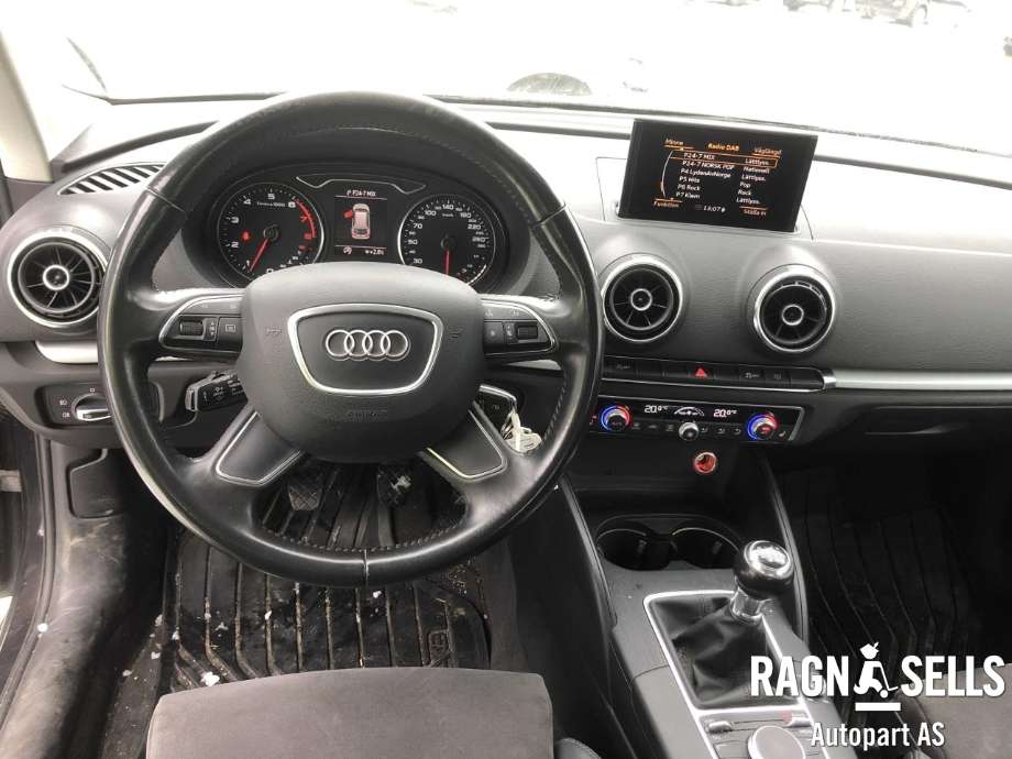 Audi A3 2012-2016 (Type III, Fase 1) , Motorkode: CMB, Girkassekode: MYF