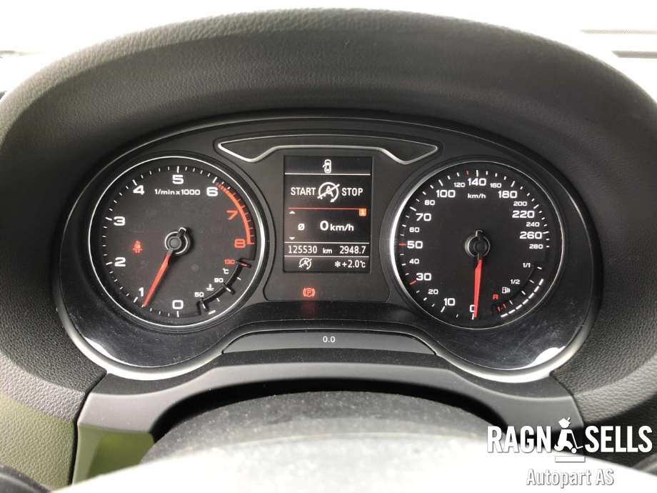 Audi A3 2012-2016 (Type III, Fase 1) , Motorkode: CMB, Girkassekode: MYF