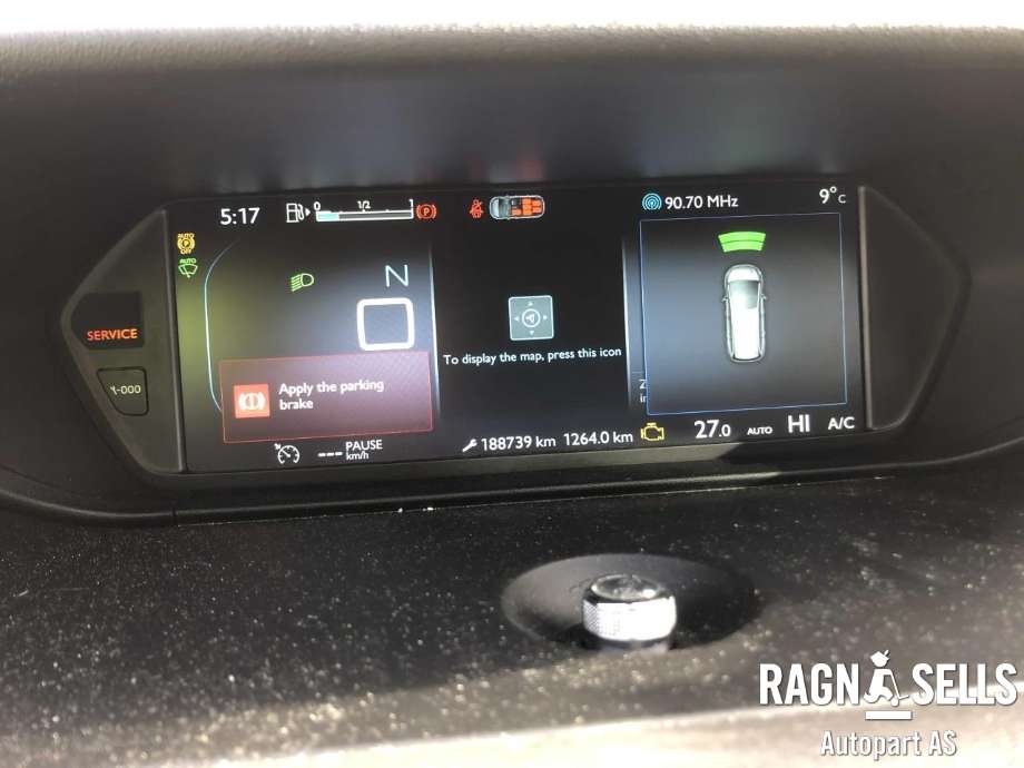 Citroën C4, Picasso 2013-2018 (Type II) , Motorkode: 5G01, Girkassekode: GE19