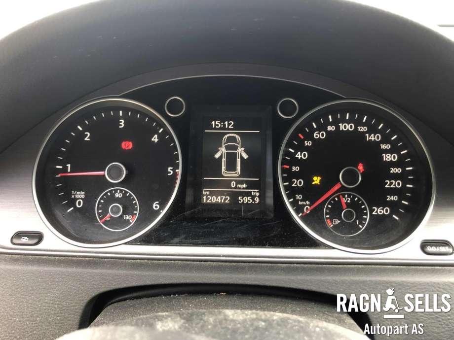 VW Passat 2011-2015 (B7) (B7), Motorkode: CAYC, Girkassekode: MYP