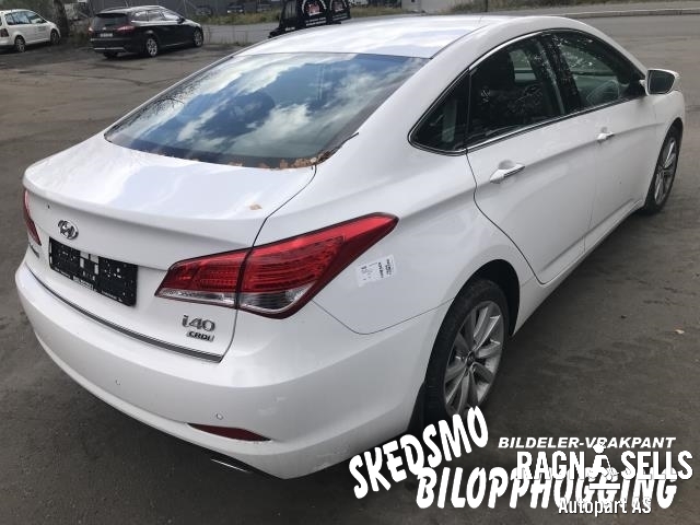 Hyundai i40 2012-2017 , Motorkode: D4FD, Girkassekode: TN02BU092922