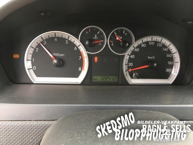 Chevrolet Aveo 2002-2011 (Fase 1) , Motorkode: B12D1, Girkassekode: 96964619