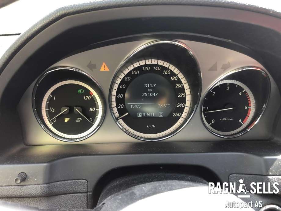 Mercedes C-Klasse 2007-2011 (Fase 1) (W204) (W204), Motorkode: 646811, Girkassekode: 722699