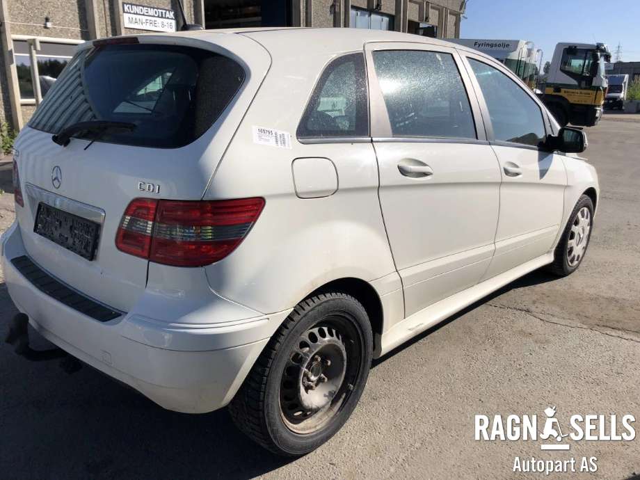 Mercedes B-Klasse 2008-2011 (Fase 2) (W245) (W245), Motorkode: 640940, Girkassekode: 722800