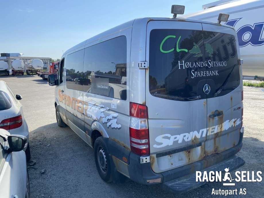 Mercedes Sprinter 2006-2013 (Fase 1) (906) (906), Motorkode: OM646.986, Girkassekode: 722684
