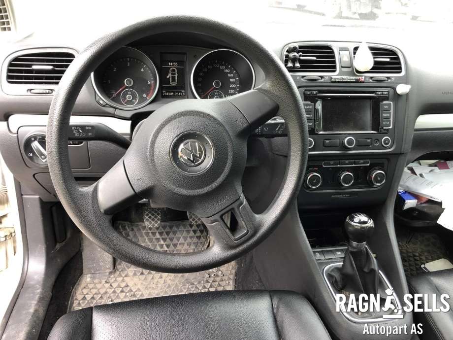 VW Golf VI 2008-2012 , Motorkode: CAY, Girkassekode: MDZ
