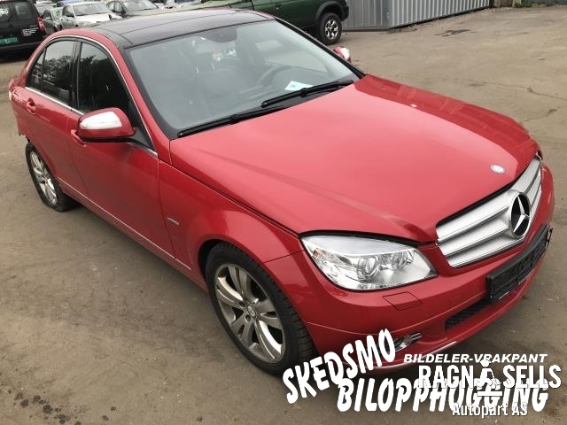 Mercedes C-Klasse 2007-2011 (Fase 1) (W204) (W204), Motorkode: 646811, Girkassekode: 722640 07 211223