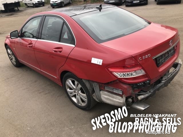 Mercedes C-Klasse 2007-2011 (Fase 1) (W204) (W204), Motorkode: 646811, Girkassekode: 722640 07 211223