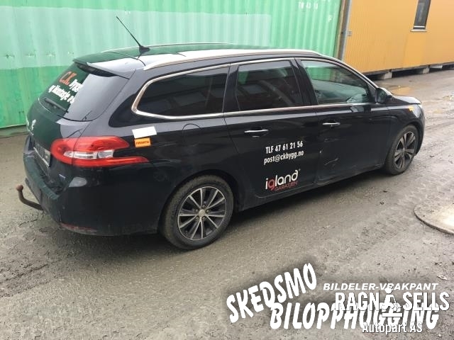 Peugeot 308 2013-2021 (Type II) , Motorkode: BHZ, Girkassekode: AT6 3