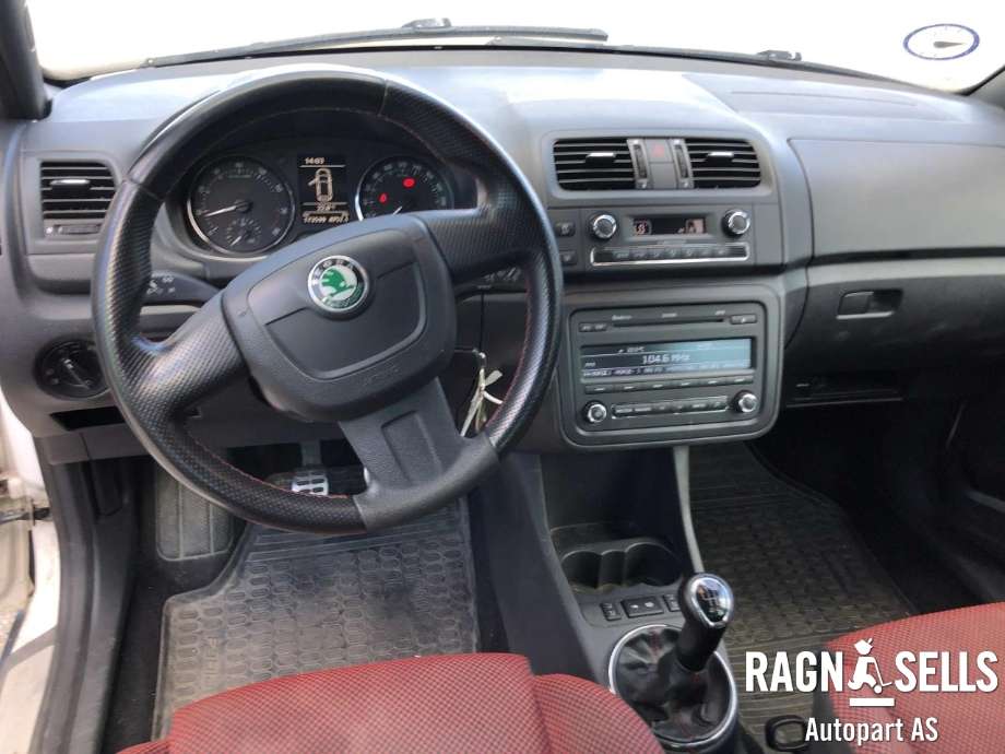 Škoda Fabia 2010-2014 (Type II, Fase 2) , Motorkode: CBZA, Girkassekode: MFX