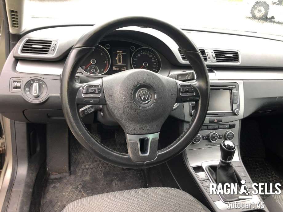 VW Passat 2011-2015 (B7) (B7), Motorkode: CAYC, Girkassekode: MYP