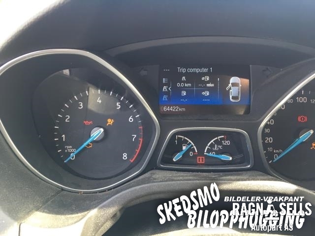 Ford Focus 2014-2018 (Type III, Fase 2) , Motorkode: M1DD, Girkassekode: B6