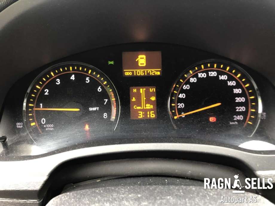 Toyota Avensis 2009-2015 (Type III, Fase 1) , Motorkode: 1ZR-FAE, Girkassekode: 3030005060