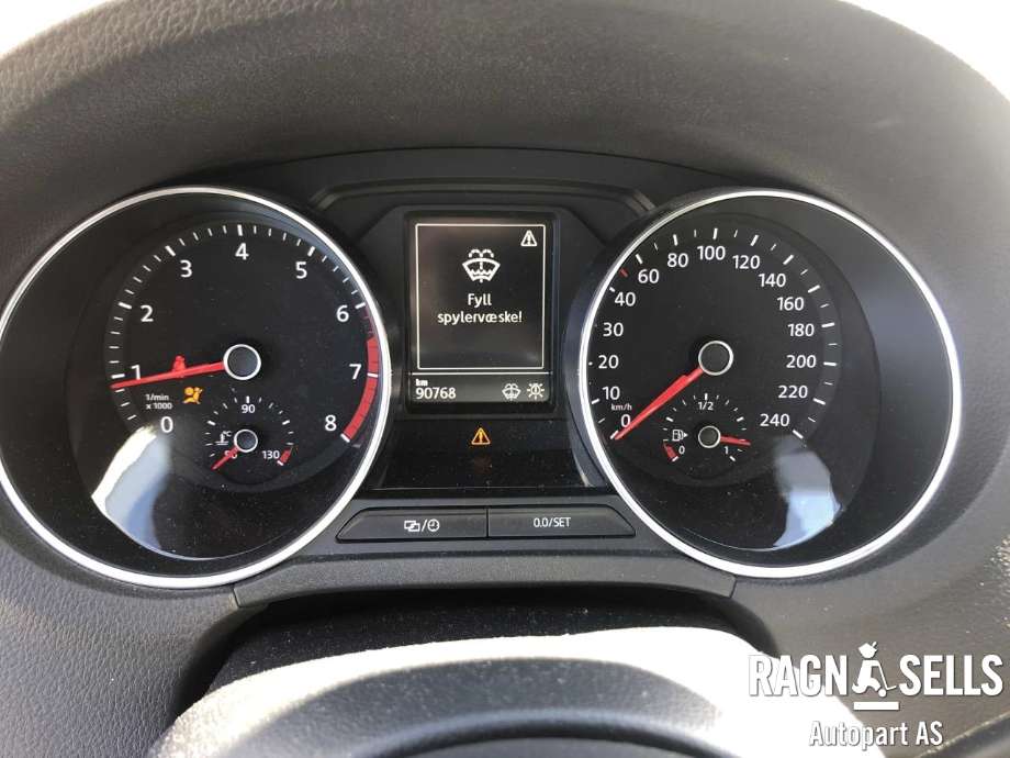 VW Polo 2014-2017 (Type V, Fase 2) , Motorkode: CJZD, Girkassekode: PRQ
