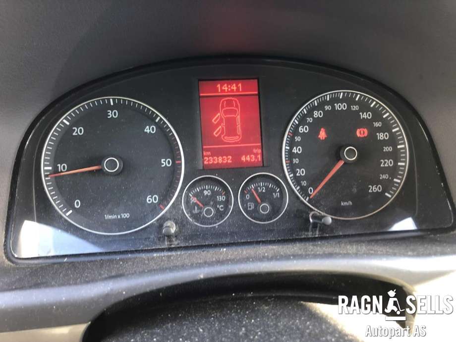 VW Touran 2007-2010 (Type I, Fase 2) , Motorkode: BLS, Girkassekode: KXD