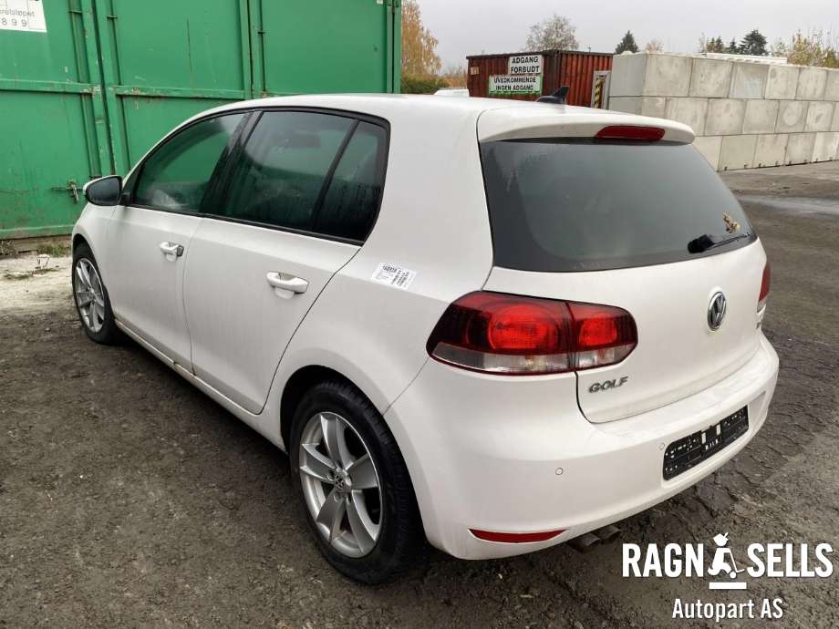 VW Golf VI 2008-2012 , Motorkode: CAV, Girkassekode: LWW