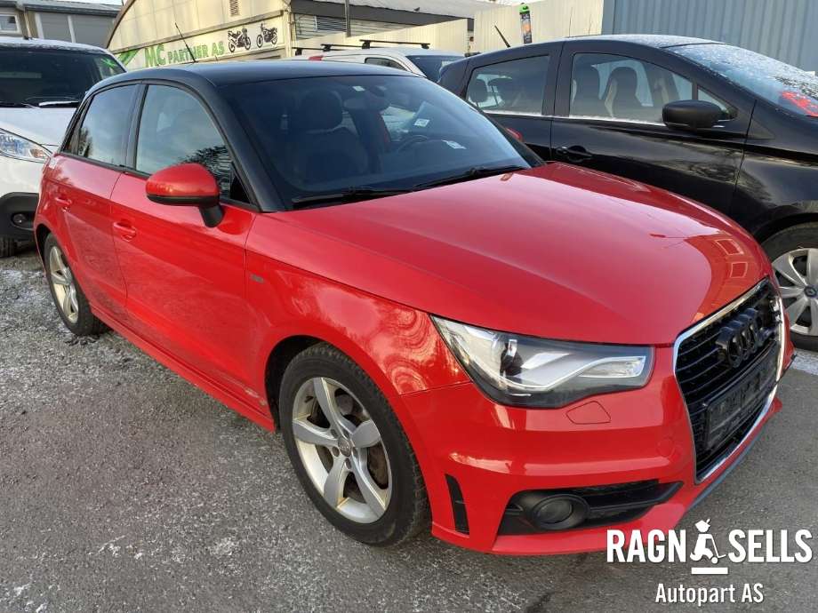 Audi A1 2010-2014 (Type I, Fase 1) , Motorkode: CAX, Girkassekode: NUA
