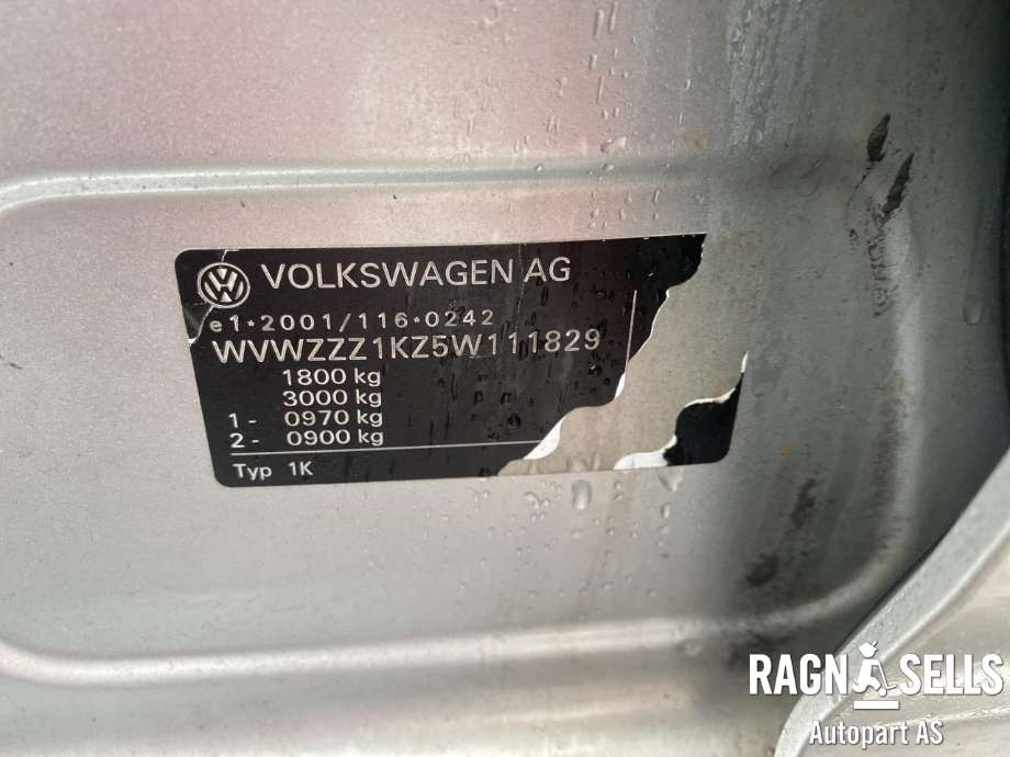 VW Golf V, Combi 2003-2008 , Motorkode: BGU, Girkassekode: