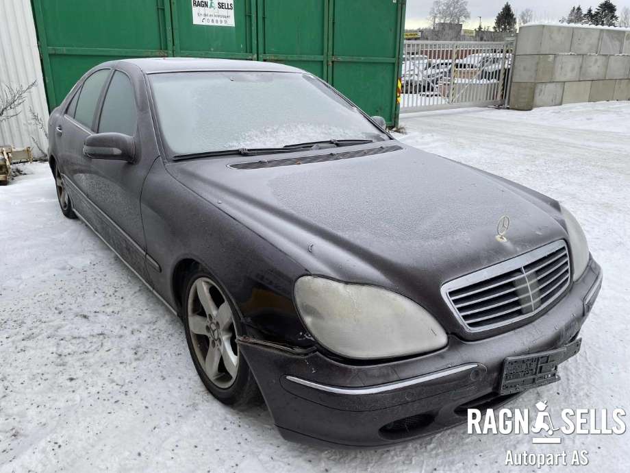 Mercedes S-Klasse 1999-2005 (W220) (W220), Motorkode: 112 944, Girkassekode: 722618