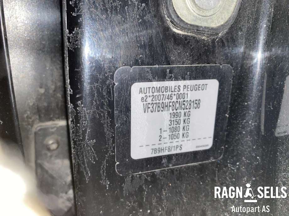 Peugeot Partner 2008-2015 (Type II, Fase 1) , Motorkode: 9H06, Girkassekode: CP 17X71
