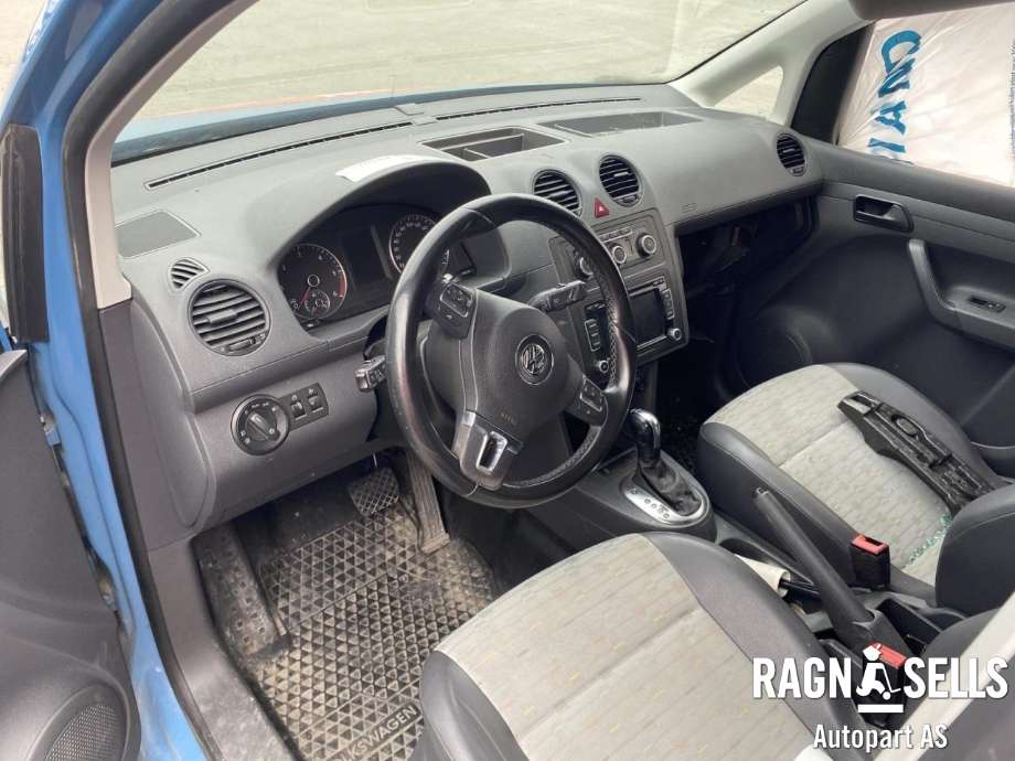 VW Caddy 2010-2015 (Type III, Fase 2) , Motorkode: CAY, Girkassekode: 